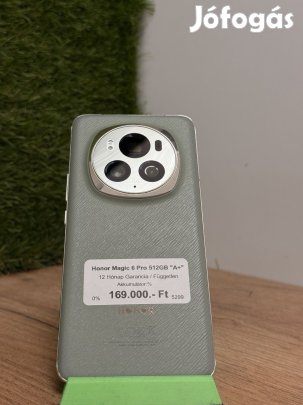 Honor Magic 6 pro Kártyafüggetlen, 12 hó garancia