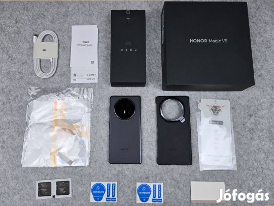 Honor Magic V5 Fold 512GB/16GB, Független, 32 hónap garancia, Újszerű