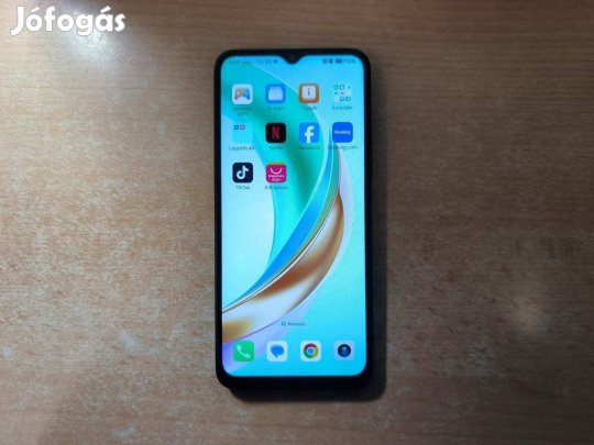 Honor X6b 4+4/128GB Dual Független Újszerű Fekete Garancia !