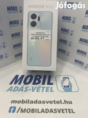 Honor X7a Dual Sim 128 GB, 12 hó garancia