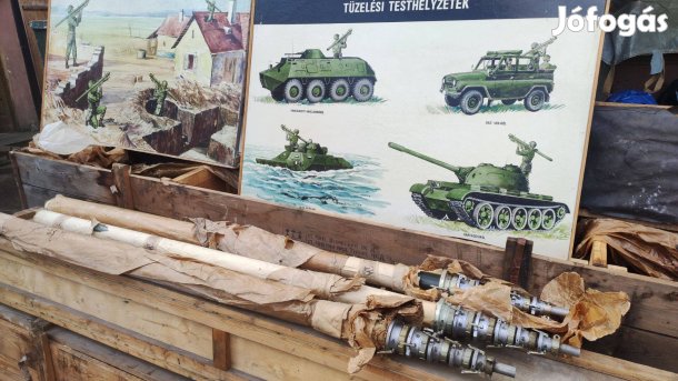 Honvédségi katonai Magírus árbóc alu antenna 10m hosszú Videoton