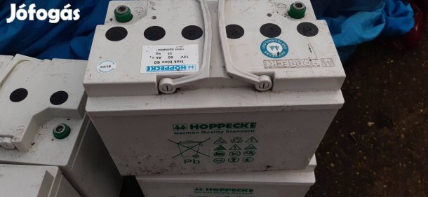 Hoppecke munka akkumulátor akku 12v 60 Ah