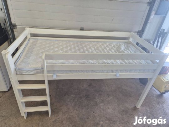Hoppekids magas ágy galériagy emelt gyerek ágy 90x200