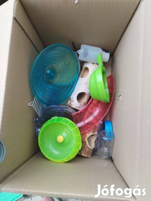 Hörcsög felszerelés kellék Csak egyben vihető