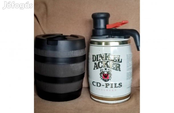 Hordó, Sörös hordó csappal külső műanyag hordóval