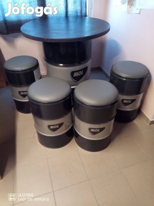 Hordó bútor eladó