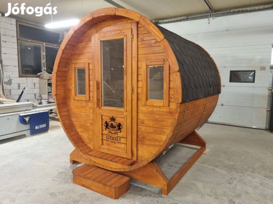 Hordó szauna 2m elektromos