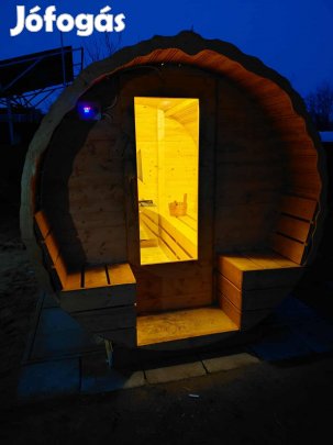 Hordószauna 700.000ft-tól