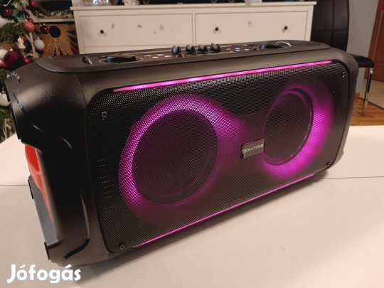 Hordozható Aktív Bluetooth Hangfal Karaoke Partybox 