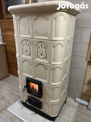 Hordozható Cserépkályha 5 sor magas