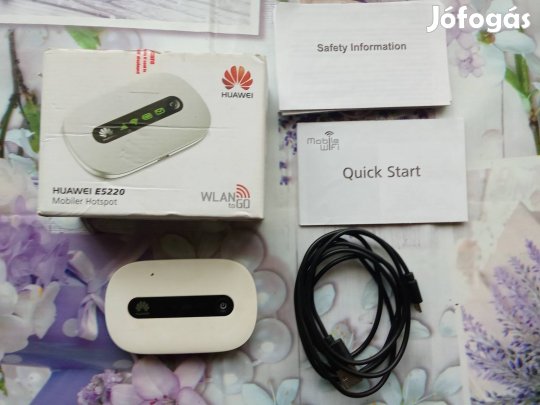 Hordozható LTE wifi modem