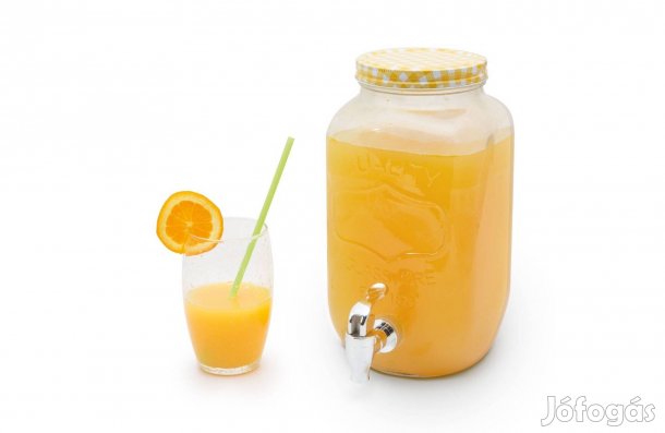 Hordozható Üveg italadagoló csappal parti limonádé koktél sör 3 liter