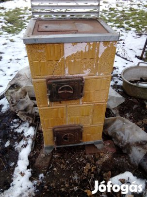 Hordozható cserépkályha eladó