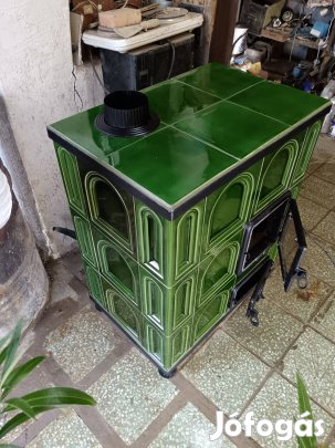 Hordozható cserépkályha eladó