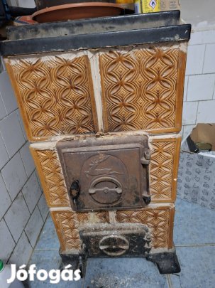 Hordozható cserépkályha eladó