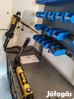 Hordozható kézi hidraulika tömlő préselő eladó