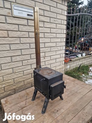 Hordozható kis kályha mobil sátorkályha camping kályha