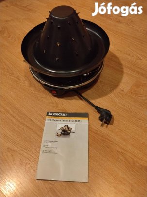 Hordozható új elektromos grillező