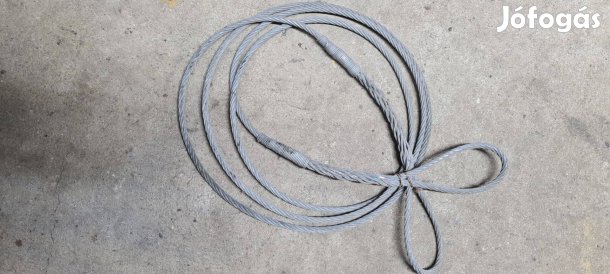 Horganyzott drótkötél daruzáshoz vagy vontatáshoz