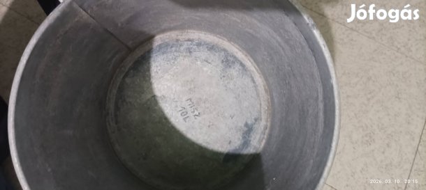 Horganyzott mosófazék v.dézsa 10 l-es jó állapotban!