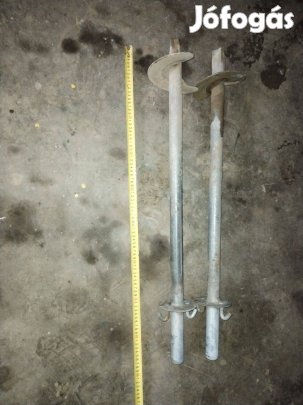 Horganyzott talajcsavar