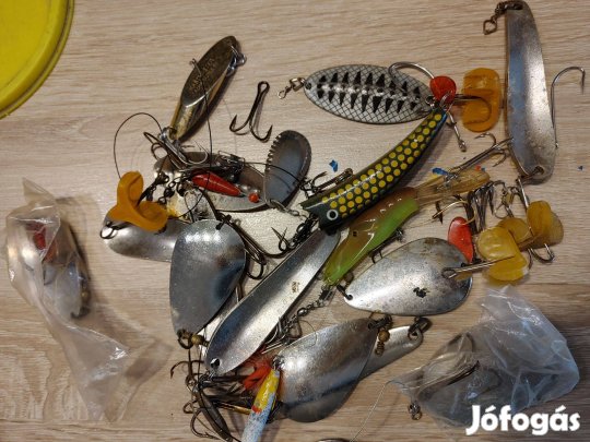 Horgász csukázó villantók egy tételként