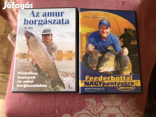 Horgász dvd, horgaszati film 1500 Ft /db