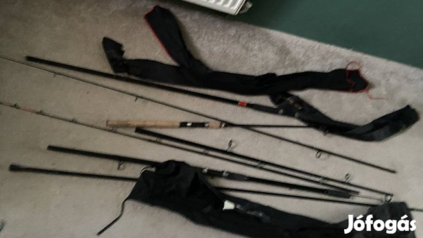 Horgász felszerelés bot és minden