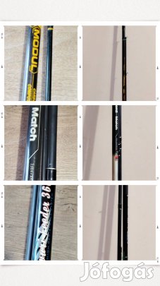 Horgász felszerelés botok orsók és tartó