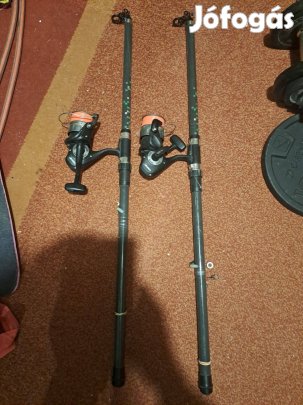 Horgász felszerelés caperlan 350 cm botok+orsók