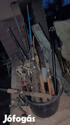 Horgász felszerelés mindennel együtt