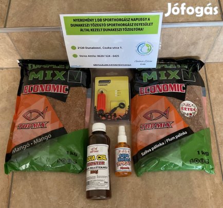 Horgász peca csomag horgász belépővel féláron eladó!