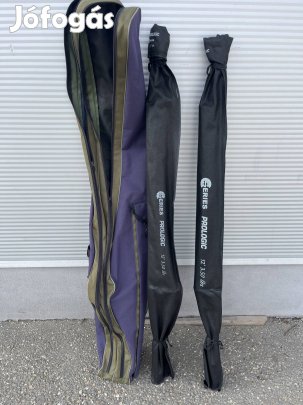 Horgászbot 2 darab tartóval együtt