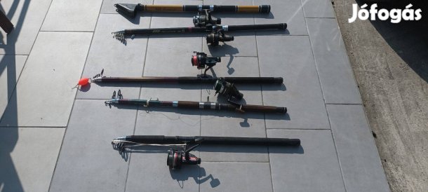 Horgászbot és orsó eladó Dam és silstar