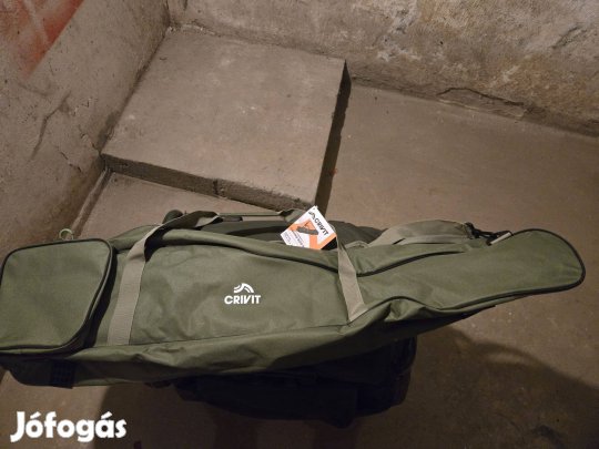 Horgászbot tartó(110cm) és kistáska,Újjak.Mindkettőre szól az ár