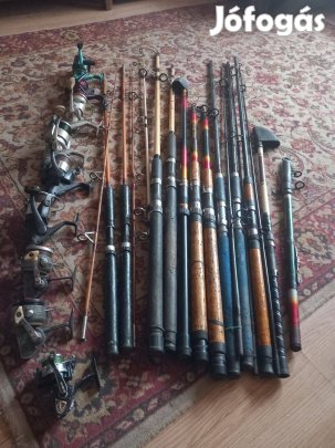 Horgászbotok orsók