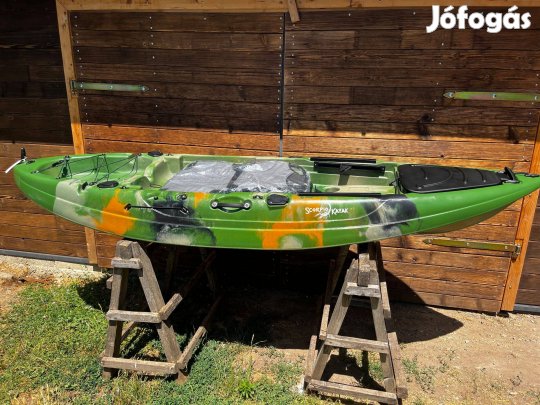 Horgászkajak (285cm/26kg), horgász kajak, rengeteg extrával Új!!