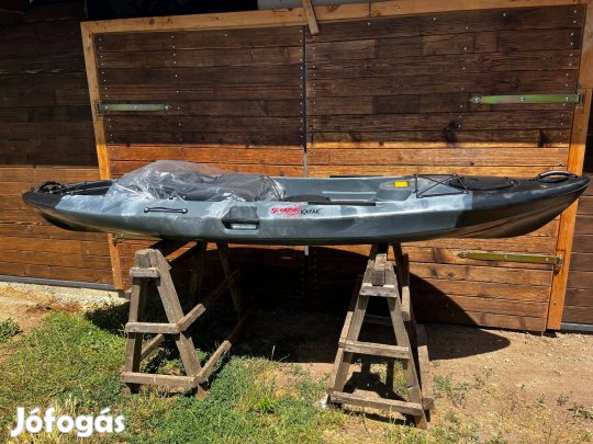 Horgászkajak (306cm/28kg), kajak, pecakajak extrával: csúszásgátló Új