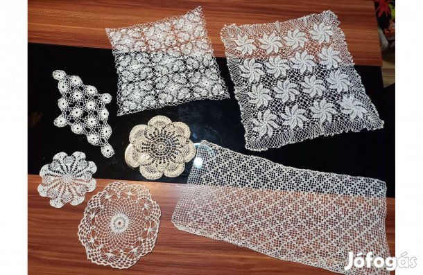 Horgolt Szép csipke teritők