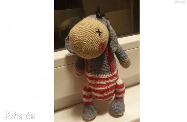 Horgolt füles eladó