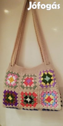 Horgolt táska