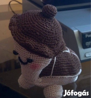 Horgolt teknősbéka eladó