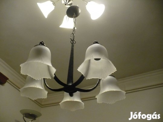 Horgonyszerű fém mennyezeti lámpa