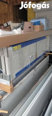 Hörmann szekcionált garázskapu 250x200, oldalra nyíló új