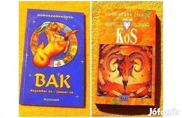 Horoszkóp - Bak - Kos - (Új könyvek)
