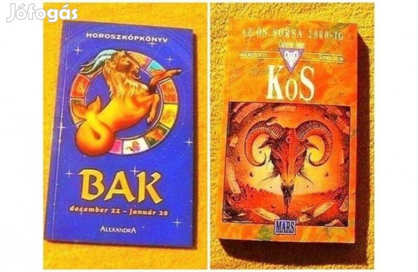 Horoszkóp - Bak - Kos - (Új könyvek)