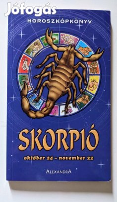 Horoszkópkönyv Skorpió - (1db) - Új & Hibátlan!