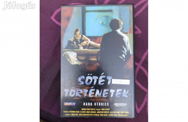 Horror VHS, videókazetta:Sötét történetek 5000Ft