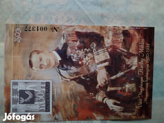 Horthy Miklós a Kormányzó 1920-1944 emlékív