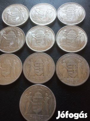 Horthy ezüst 5 pengő